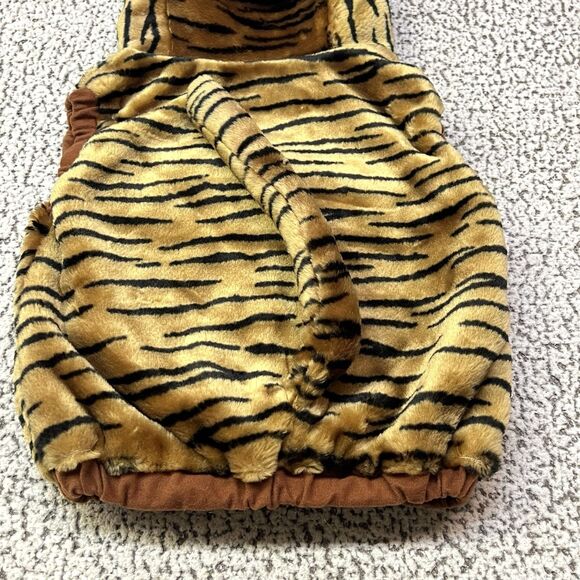 VTG Halloween Costume Baby Tiger Cub 24 Months Plush Hooded Warm Soft Faux Fur - Picture 6 of 12